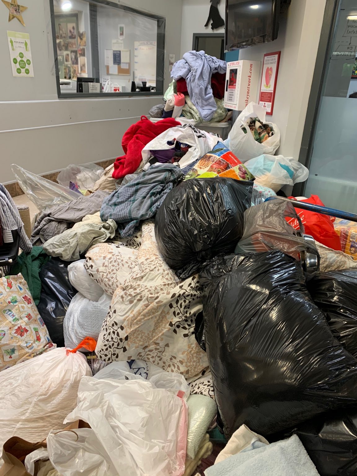 Tons of Blankets, Sheets and Puppies Toronto Humane Society